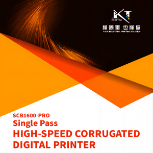 KINGTAU Industrial Corrugated Digital Single-Pass Printer SCB1600 A3-A1 Paper PRINTER MACHINE PINLONG Used Condition Ink Carton