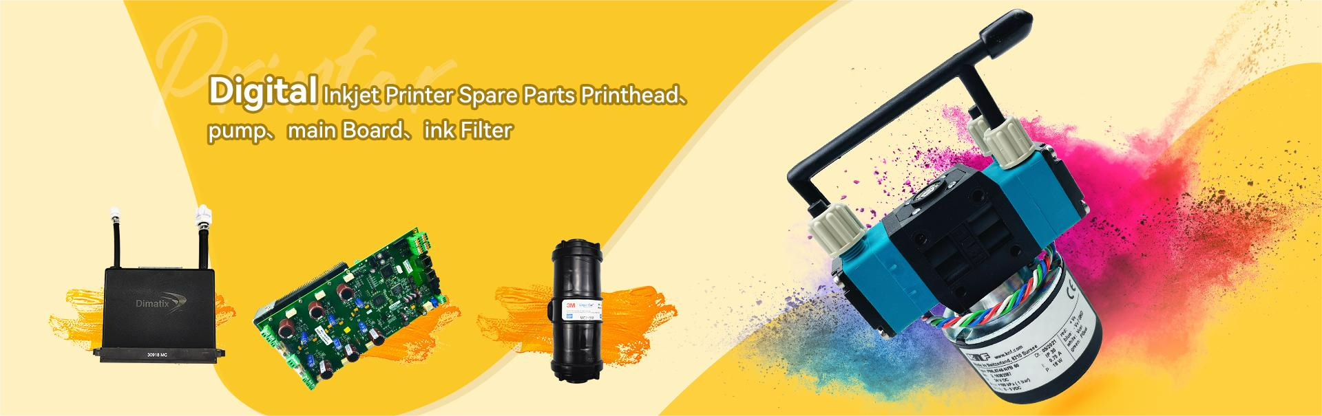 Inkjet spare parts printhead pump card filter