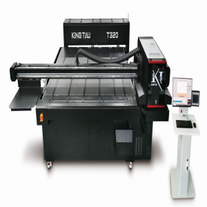 Neuer Wellpappen-Tintenstrahldrucker, industrieller digitaler Single-Pass-Kartondrucker für Wellpappe, Maschine T320-E, Verpackungsdrucker